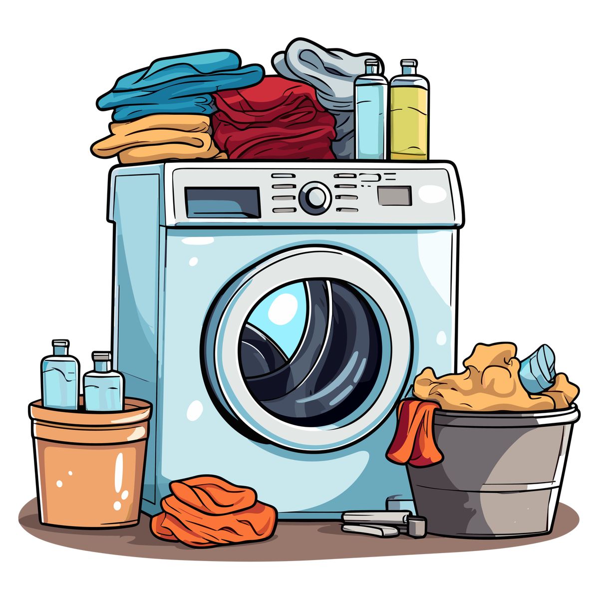Laundry Illustration